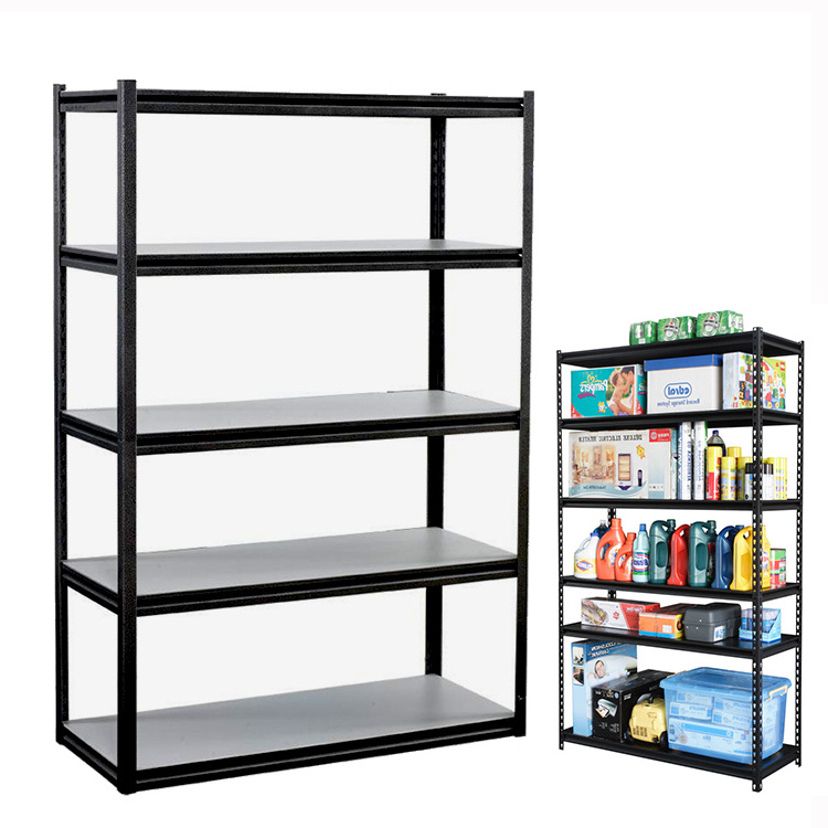 Boltless Warehouse Store Home Garage Plastic Shelving 5 Layer Tier Sheet Storage Rivet Shelves Rack