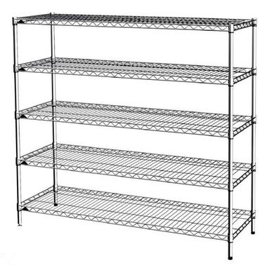 Wire Shelving Mesh Shelf  Epoxy Coating Chrome plating industrial home using adjustable wire shelves