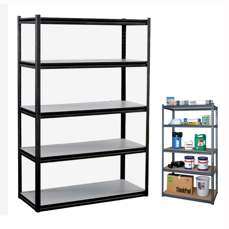 Boltless Warehouse Store Home Garage Plastic Shelving 5 Layer Tier Sheet Storage Rivet Shelves Rack