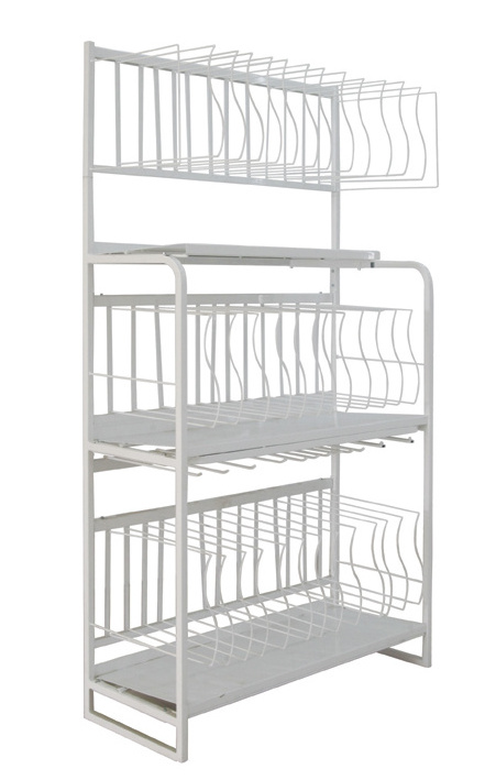 light duty storage of chrome wire shelving