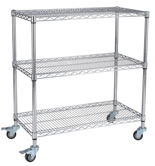 Wire Shelving Mesh Shelf  Epoxy Coating Chrome plating industrial home using adjustable wire shelves