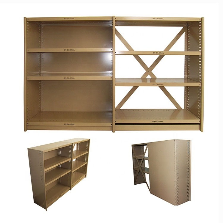 Solid Metal Library book Office shelf for Use Storage Shelving RUT Shelving