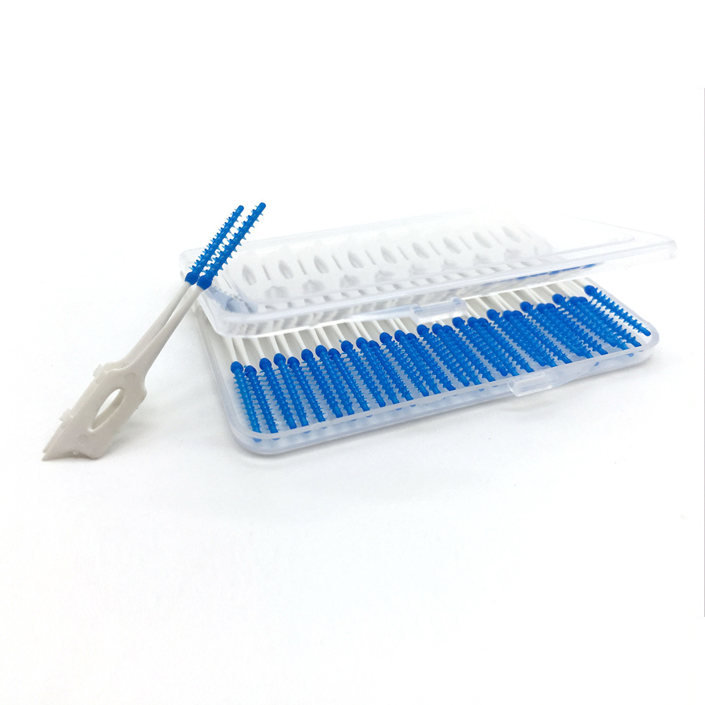 Soft toothpick Soft Silicone Clean Between Interdental toothpick Cleaning Plastic Toothpick Dental Oral Care Tool