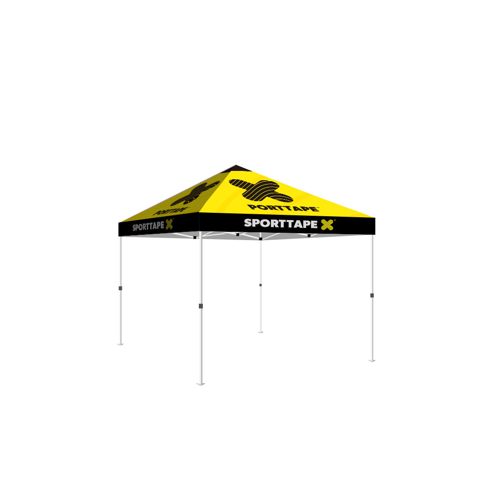 GlobalTent Outdoor Branded Commercial Trade Show Folding Big Ez Pop up Gazebo All Size Canopy Custom RPET Tent With Logo