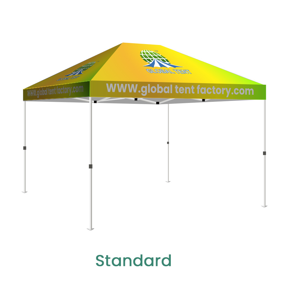 GLOBAL-TENT Custom Outdoor Trade Show Canopy Pop Up Exhibition EZ Up Tents For Events Gazebos Advertising Aluminium