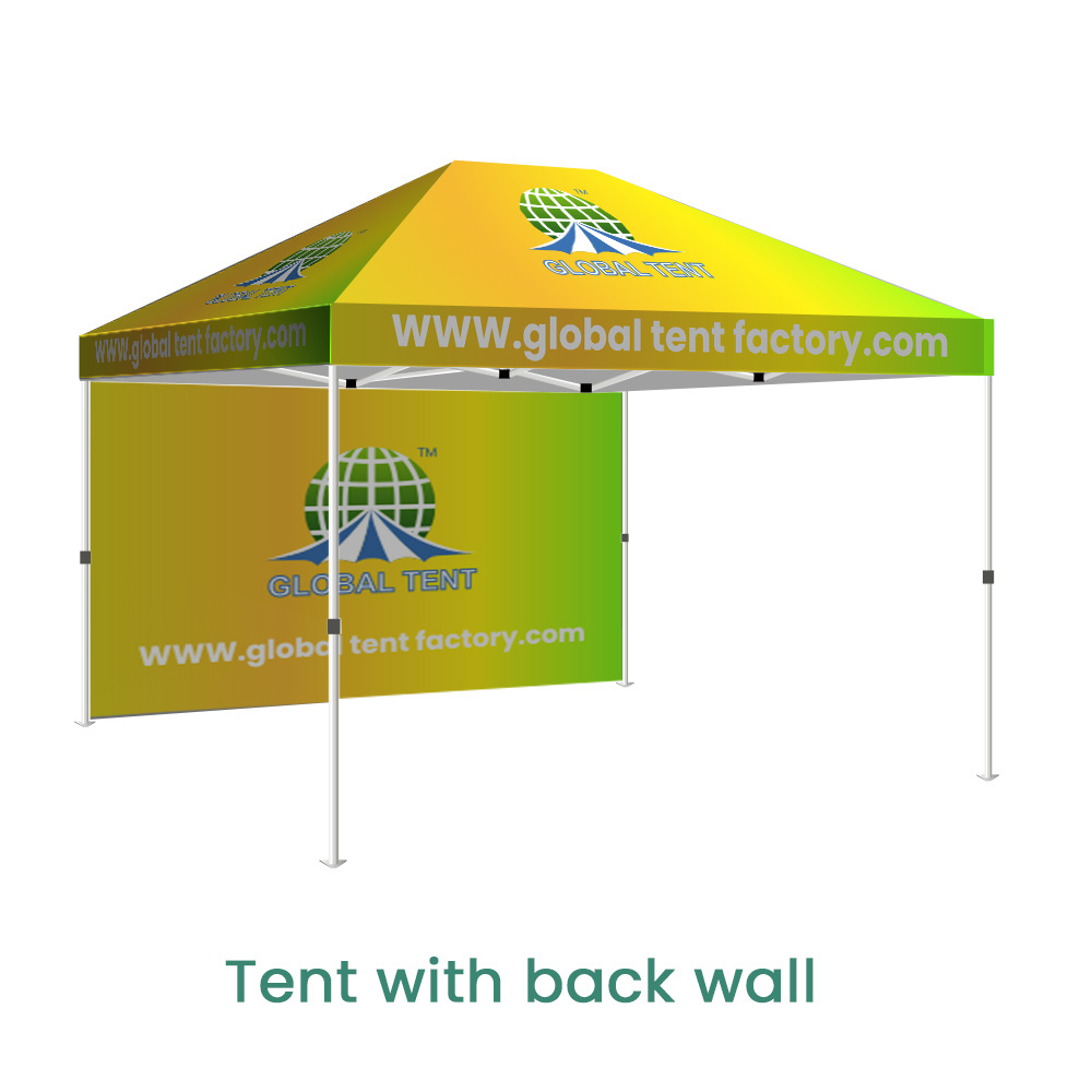 GLOBAL-TENT Custom Outdoor Trade Show Canopy Pop Up Exhibition EZ Up Tents For Events Gazebos Advertising Aluminium