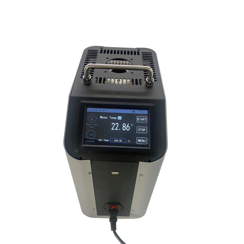 ET3801 Series  Touch Screen Dry Well Fast Heating Dry Block Temperature Calibrator