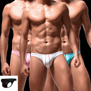 2020 POP Men's Underwear T Back G String Briefs Sexy Breathable Thong Lingerie Jockstrap Men Thong