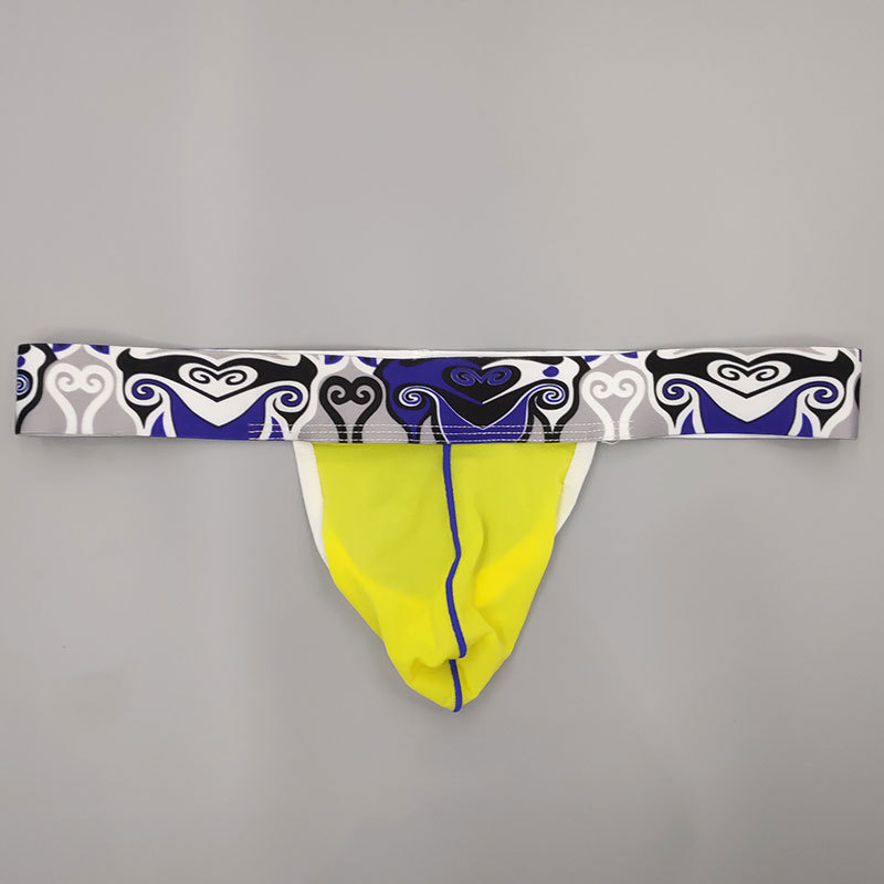 2015 Tiny Men's Low Rise Soft Bulge Thong Stylish Mens T-Back Underwear Thong