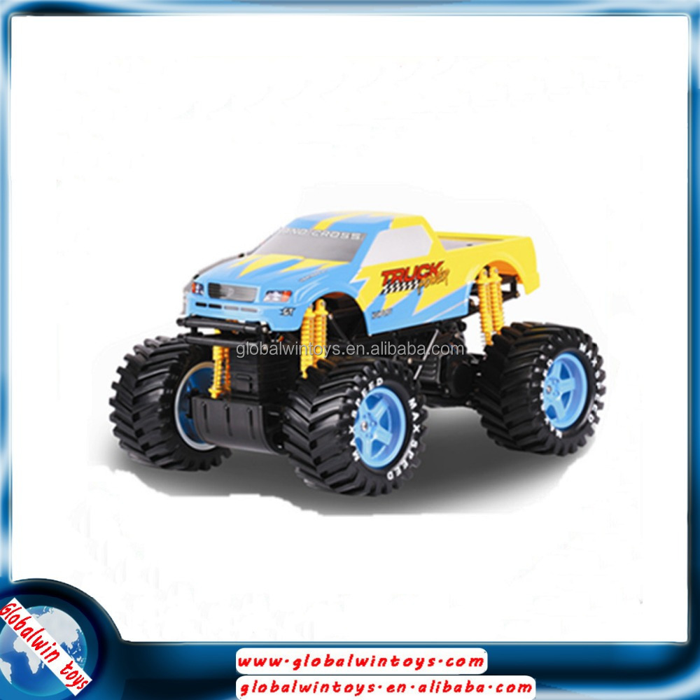 Hot! toy truck model 4 channel rc monster truck with big wheels high speed racing car stunt car remote control trucks for sale