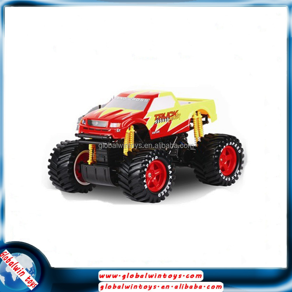 Hot! toy truck model 4 channel rc monster truck with big wheels high speed racing car stunt car remote control trucks for sale