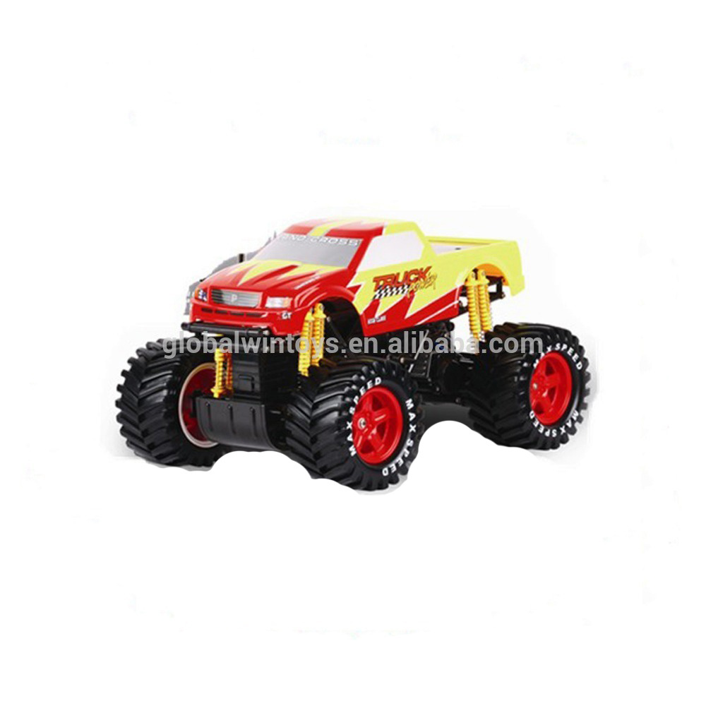 Hot! toy truck model 4 channel rc monster truck with big wheels high speed racing car stunt car remote control trucks for sale