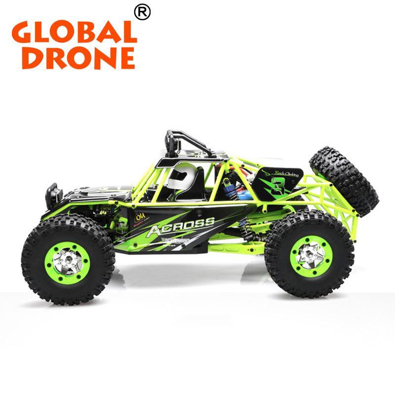 WLTOYS NEW PRODUCT 12428! 1:12 electric rc car, 4WD remote control cross-country rock crawler with big wheels, 50km/h high speed