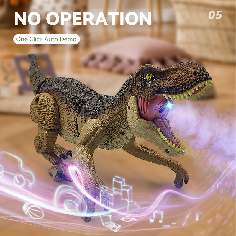 2023 hot selling GD040 Global Drone RC T- Rex Dinosaur with Simulated Walking rc toy kids product