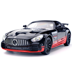 2020 Hot Sale Diecast Model Cars AMG GT R Wheels Alloy Vehicle Sports Car Toys for Kids Souvenir Birthday Gift for Boys