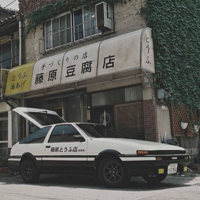 Hot Sale Diecast Model Cars Initial D AE86 Wheels Alloy Metal Vehicle Kids Toys for Children Souvenir Birthday Gift for Boys