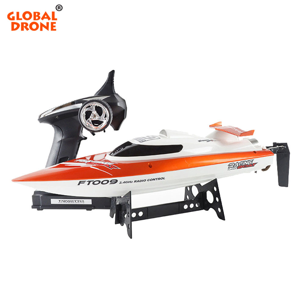 Global Funhood 2.4G RC Racing Boat High Speed Yacht Anti-Crash Remote Control Speedboat Self-Righting Novice Level RC Jet Boat