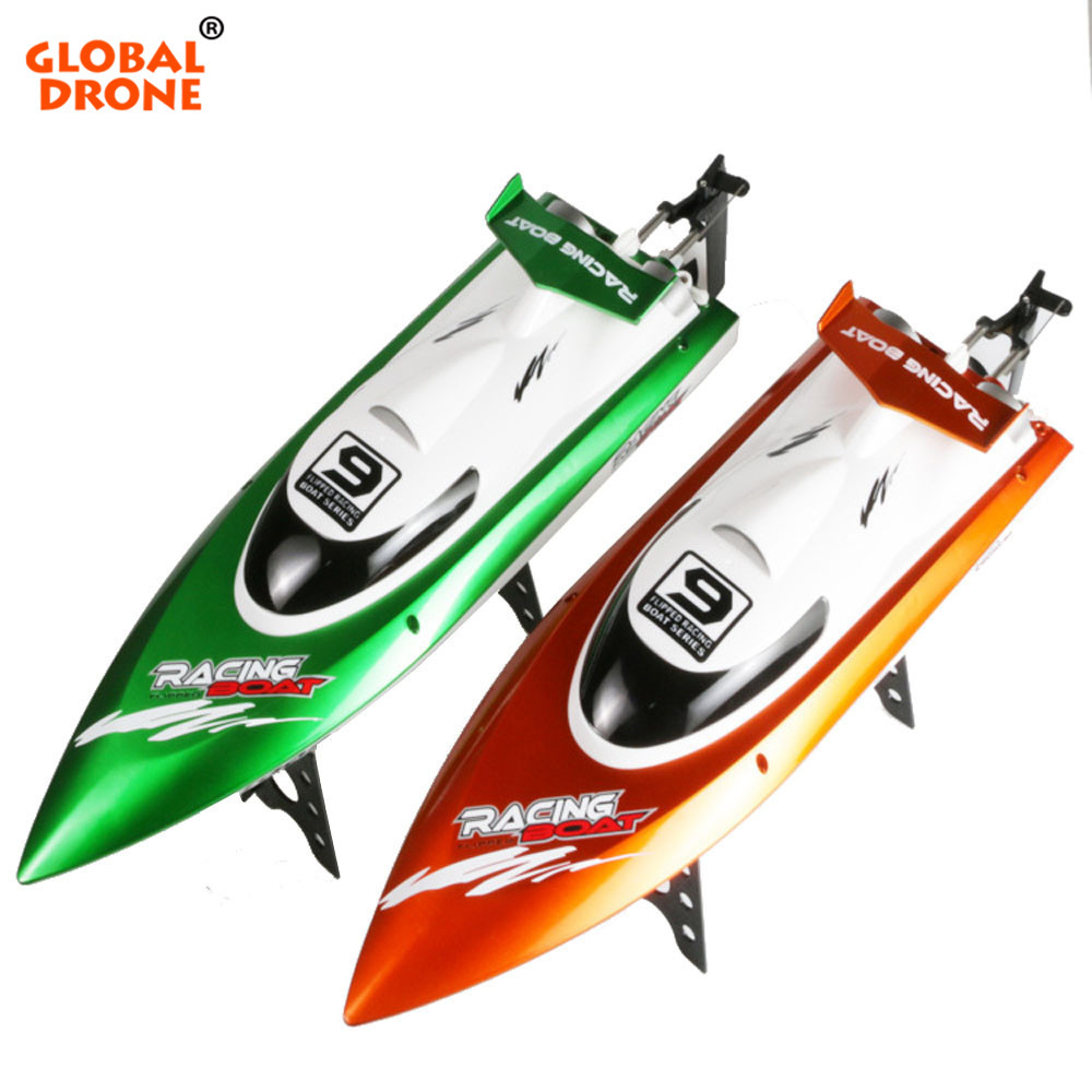 Global Funhood 2.4G RC Racing Boat High Speed Yacht Anti-Crash Remote Control Speedboat Self-Righting Novice Level RC Jet Boat