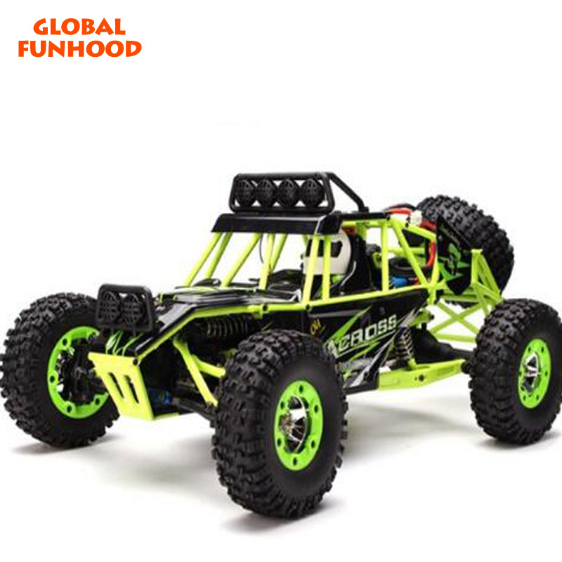 Original Wl 12428 Toys RC Climbing Car 1:12 Scale 2.4G Electric 4WD Remote Control Car 50KM/H High speed Racing Truck Toy Wall