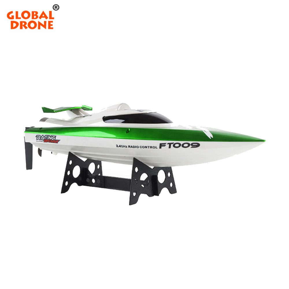 Global Funhood 2.4G RC Racing Boat High Speed Yacht Anti-Crash Remote Control Speedboat Self-Righting Novice Level RC Jet Boat