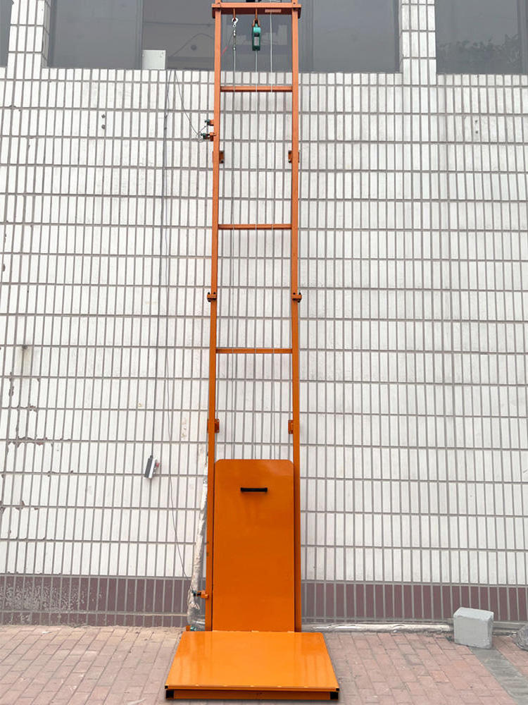 Sanguine Indoor outdoor elevator for disabled freight warehouse cargo small home elevator lift passenger wall mounting height