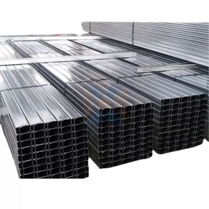 Customized u channel purlin structural unistrut channel steel roof truss galvanized steel profile c channel price per ton