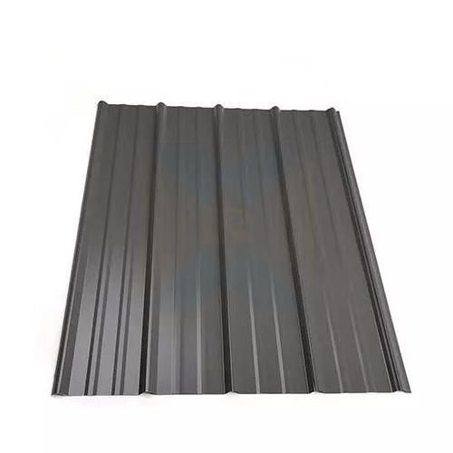 Coated 12 ft black metal sheet corrugated roof panels sheets