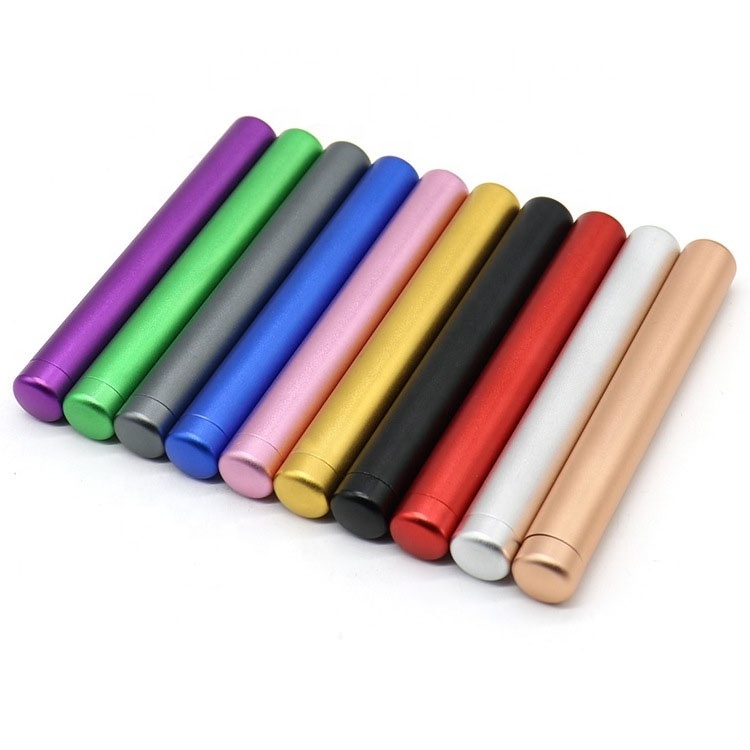 Wholesale Aluminum Cigar Packaging Tube for Cigar Smoking Package Tube