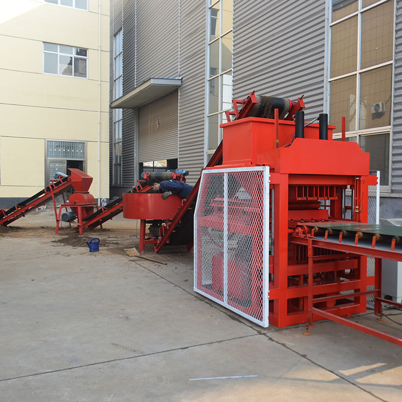 ZEYU Factory Manufacture Easy To Operate 4-10 Fully Automatic Ecological Lego Mud Clay Interlocking Brick Making Machine