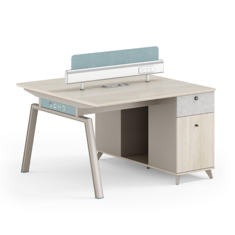 Modern Aluminum Frame Modular 4 Seater Work Station Desk Furniture Call Centre Cubicle Workstation