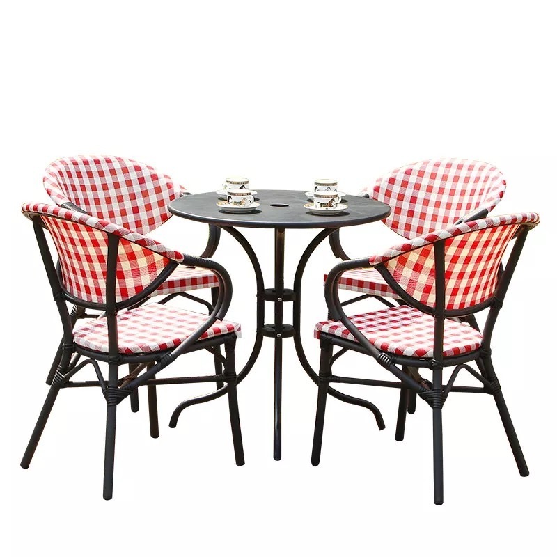 Outdoor Rattan Bamboo Cafe Restaurant Furniture/garden Wicker Chair Outdoor Chair