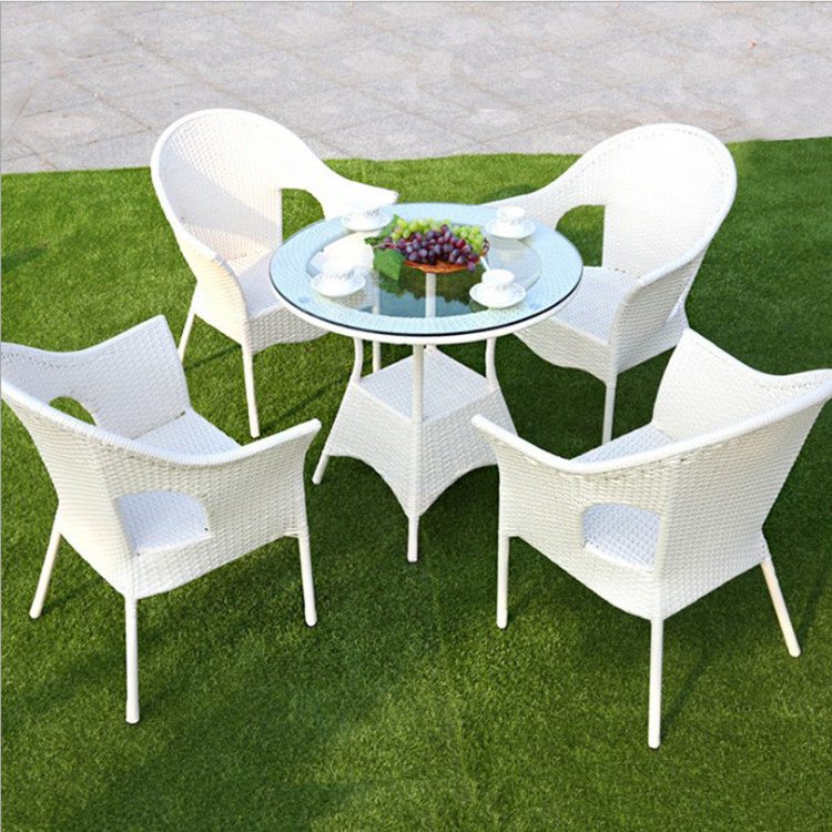 6 Seater Waterproof Cheap Garden Chairs And Table Outdoor Dining Set