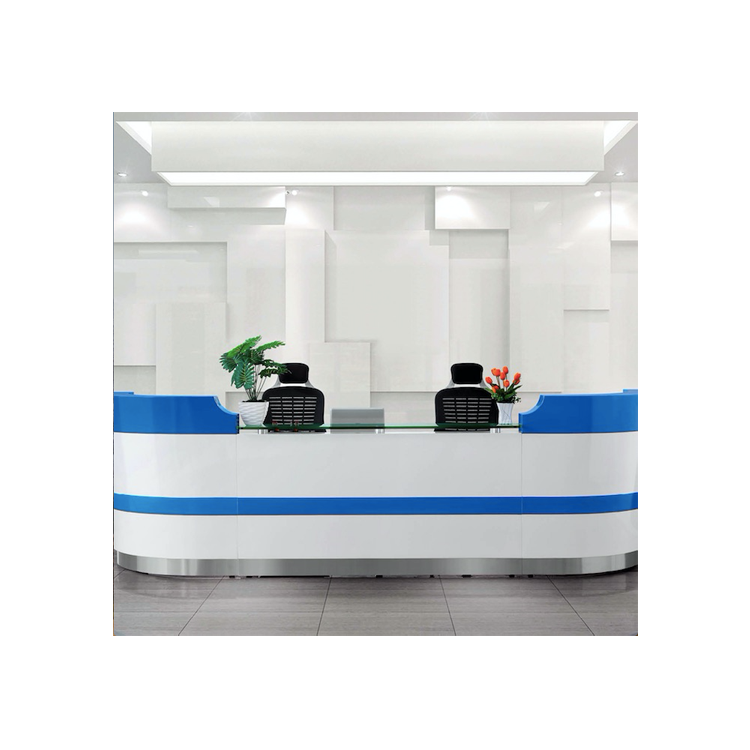 MFC cheap office furniture small reception desk reception counter desk