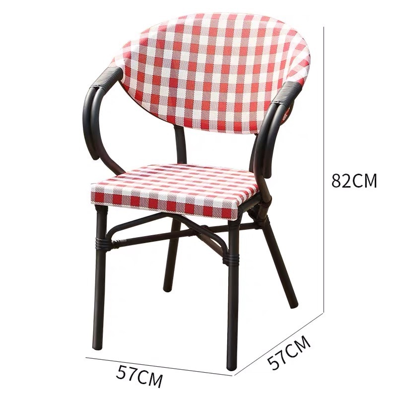 Outdoor Rattan Bamboo Cafe Restaurant Furniture/garden Wicker Chair Outdoor Chair