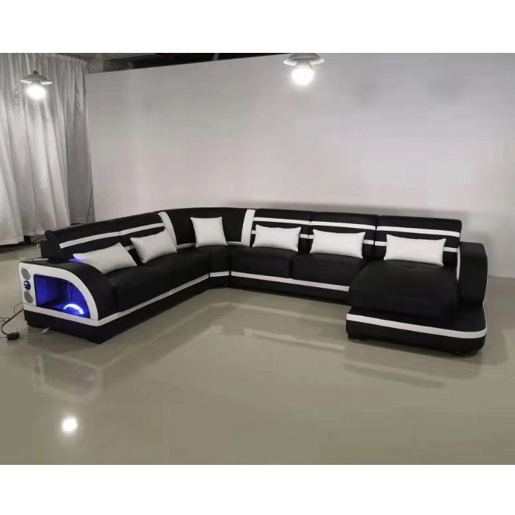 European style modern german superb guangzhou full grain cheap factory germany living room pu leather sofa