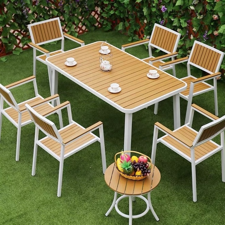 High quality dining table and chair outdoor patio furniture