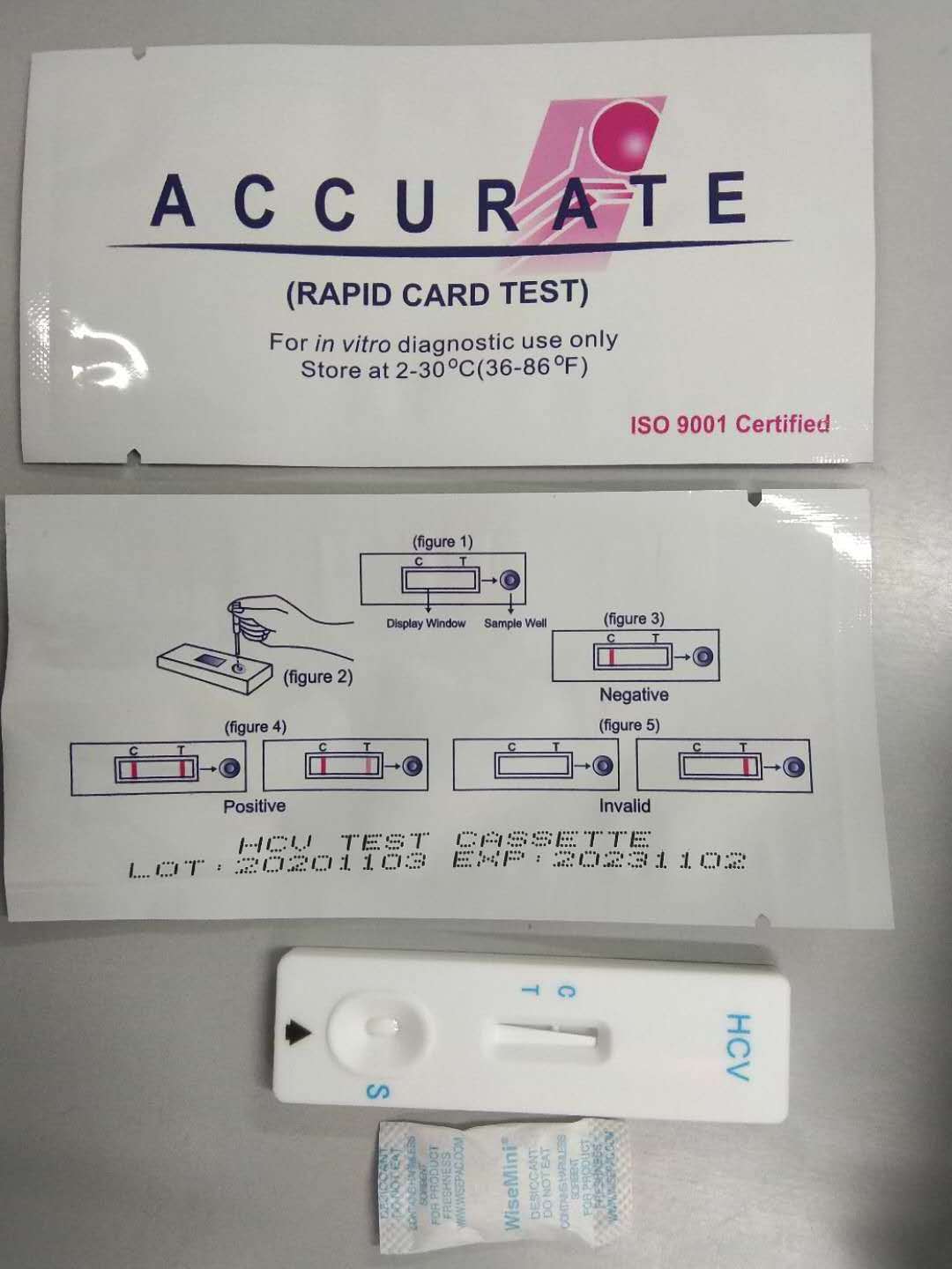 Medical Infectious Malaria HCV Rapid Diagnostic Blood Test Kit