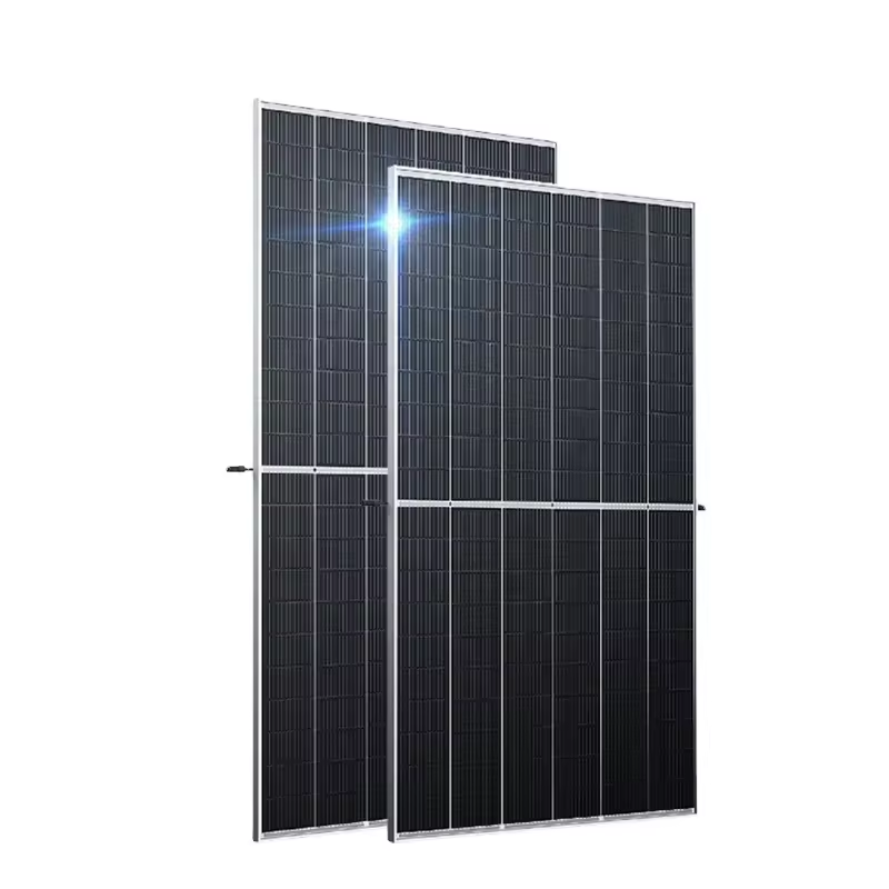 Iso 9001 best price per watt certified ground enphase 182 bifacial 550w double-sided solar panel made in china