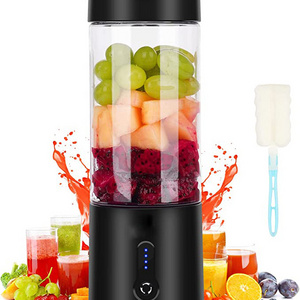 Ligkevan Fresh Fruit Smoothies electric Mixer USB Rechargeable Cup Personal Bottle Mini Blenders Juice Portable Juicer Blender