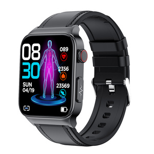 E500 Sports Smart Watch Electrocardiogram Temperature Blood Oxygen Sleep Monitoring Blood Glucose ECG PPG Smart Watch