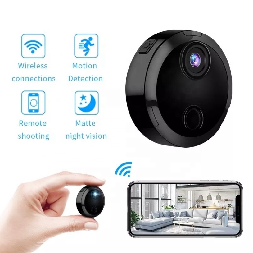 HTech Camera 1080P Wifi IP Network Camcorder Sensor Infrared Night Vision Motion Support TF card Recording Video Car