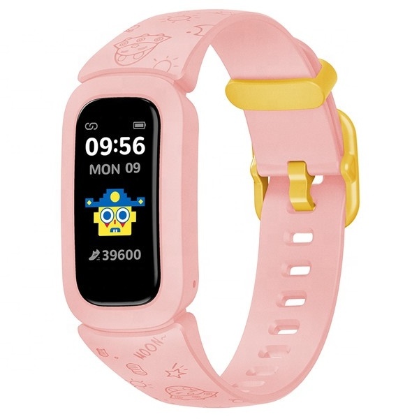 Kids Smart Watch Bracelet Child Wristband IP68 Waterproof Blood Oxygen Heart Rate Body Temperature Health Monitoring Gift V102