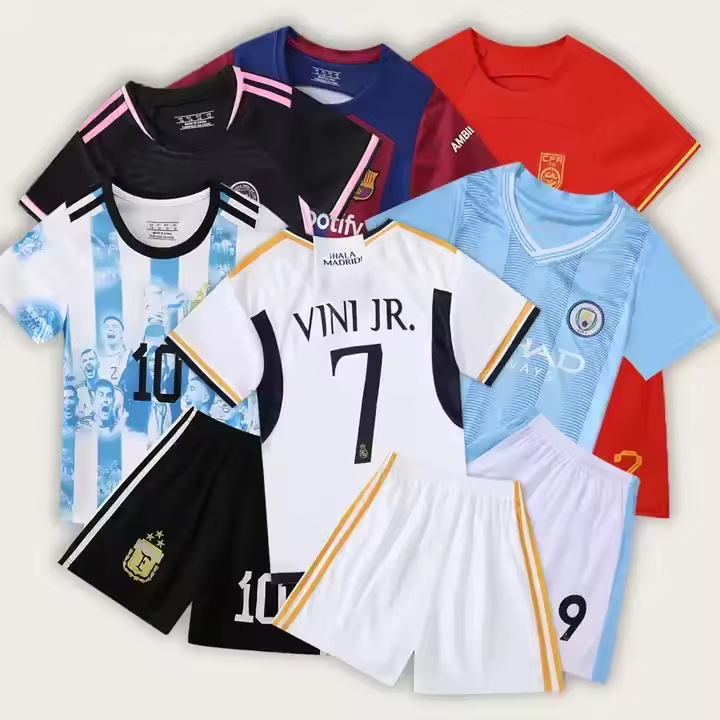 23/24 Club soccer clothing retro american football t-shirt wear uniform sets custom england football jersey shirt