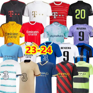 23/24 Club soccer clothing retro american football t-shirt wear uniform sets custom england football jersey shirt