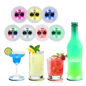 Party Supplies Led Stickers Customized Color Flashing Illuminated Bottle Light Up Drink Sticker Cup Light Up Bottle Stickers