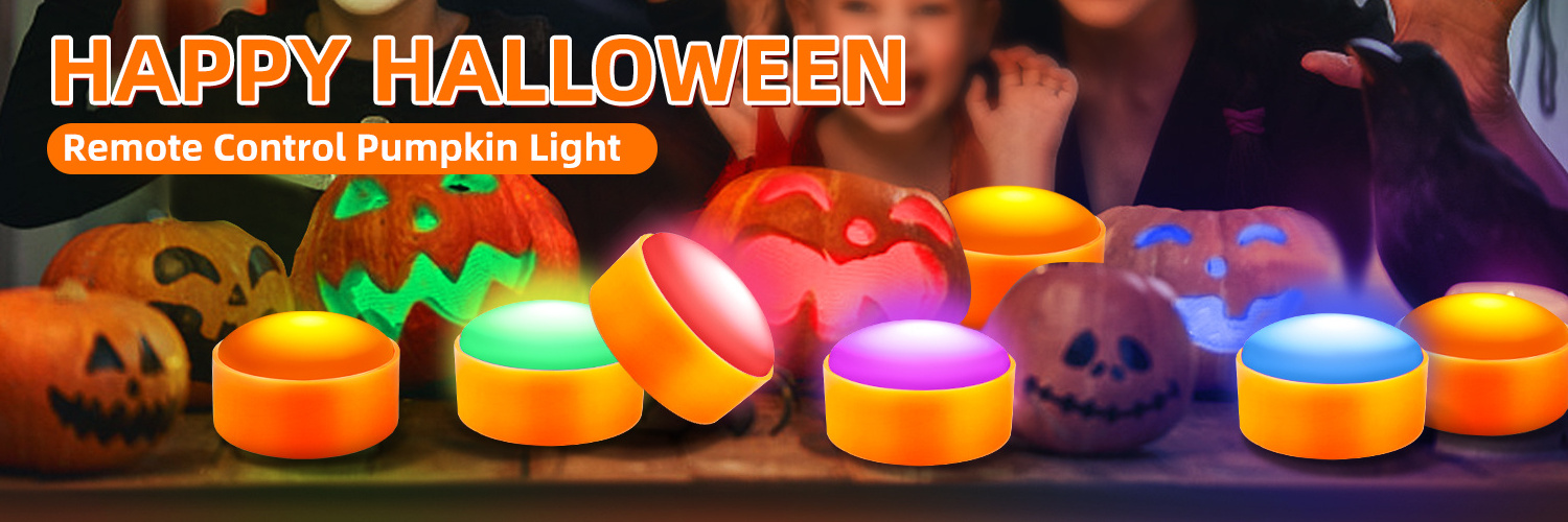 Led Candles With Timer Flameless Pumpkin Lights Operated Rechargeable Waterproof Tea Outdoor Battery Operated Candles