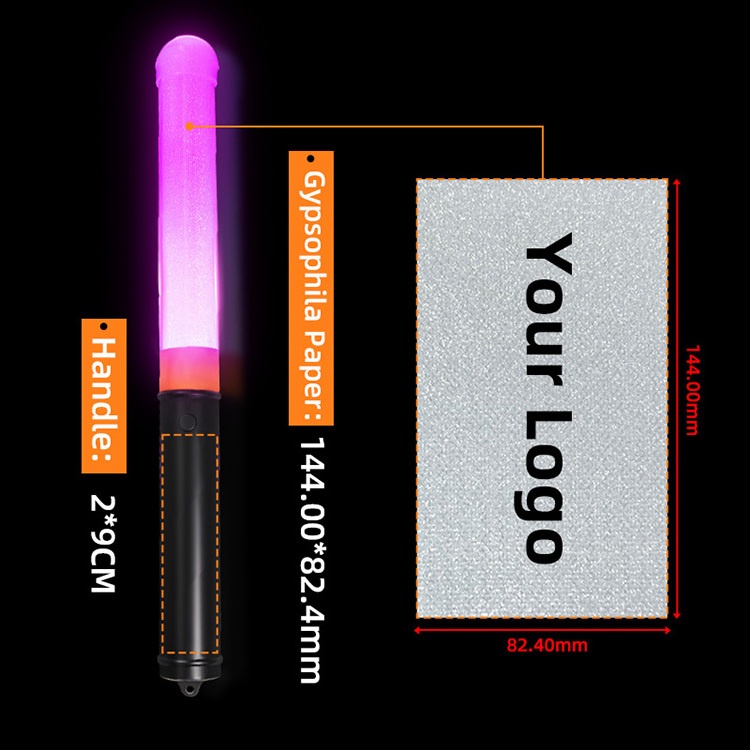 Mini Lightsaber Led Stick Party Light Sticks On Bracelet Flashing Idol Merchandise Light Stick Remote Control In Concert