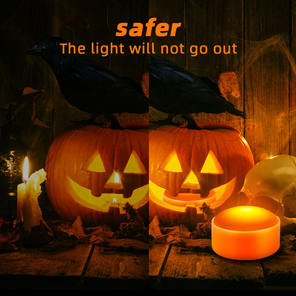 Flashing LED Pumpkin Light Halloween Home Decorations Customize Remote Control LED Candles Party Accessories Pumpkin Lanterns