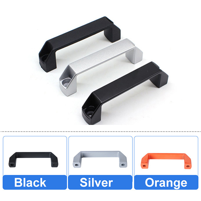 Factory outlet Black pull handle Aluminium Alloy Explosion-Proof Box Electrical Equipment Handle Door Pull Handles