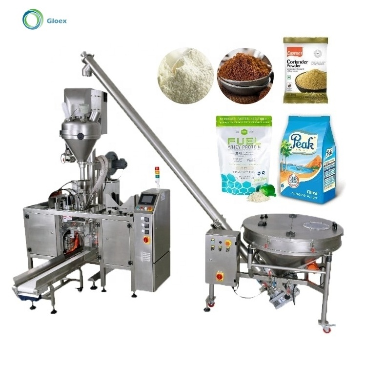 Machine for Efficient Packaging of 100g, 500g, and 2kg Salt, Masala, and Chilli Powder-Stand-Up Pouch Packaging Machine